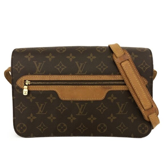 Louis Vuitton Brown Monogram Crossbody Bag - Picture 1 of 15